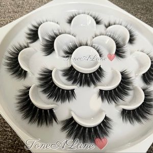 Mink Eyelashes lashes 6d Eyelashes whisper fluffy